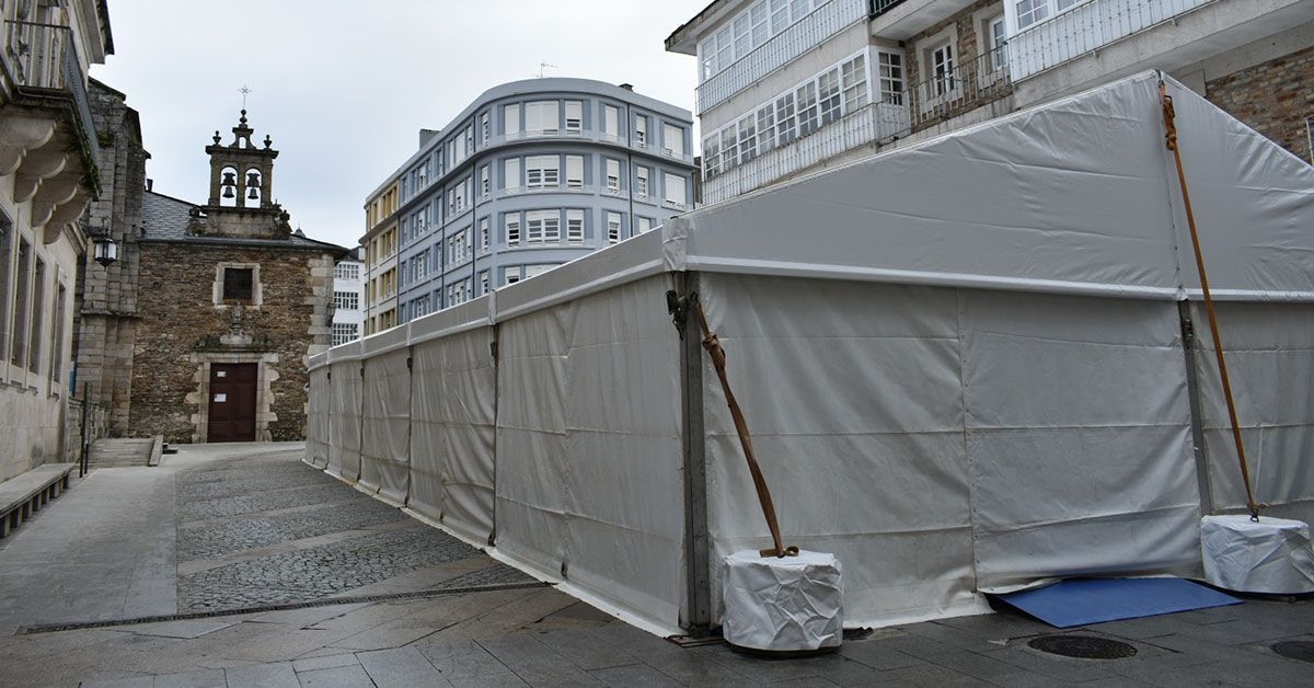 carpa mercado praza soidade lugo