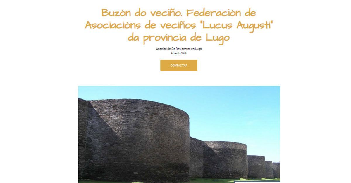 lugo federacion buzon veciño