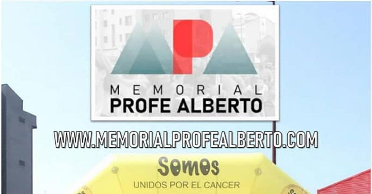 cartel memorial profe alberto