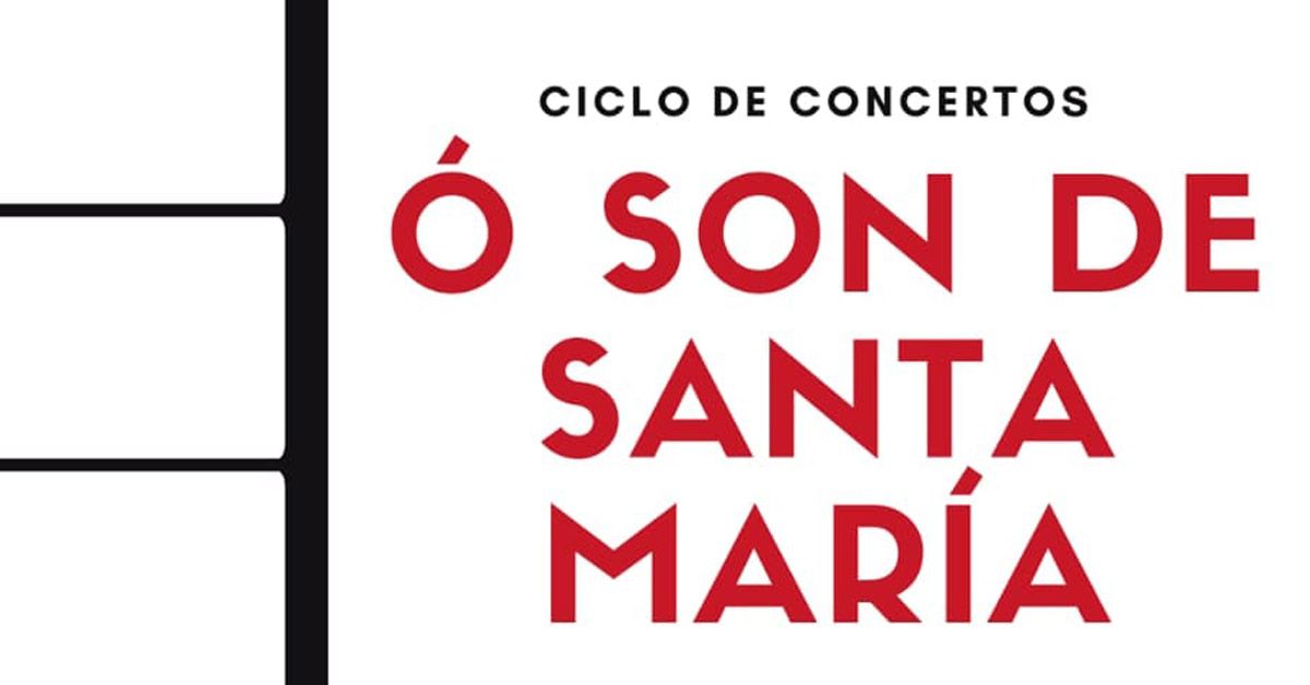 ciclo concertos cartel santa maria castroverde