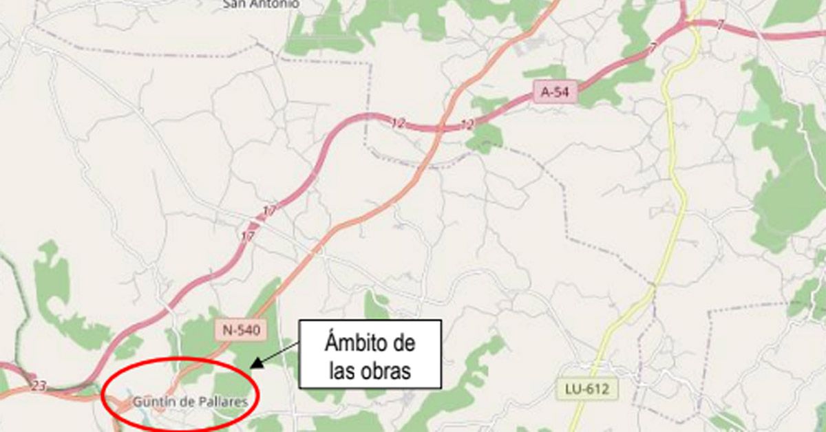 guntin obras mapa