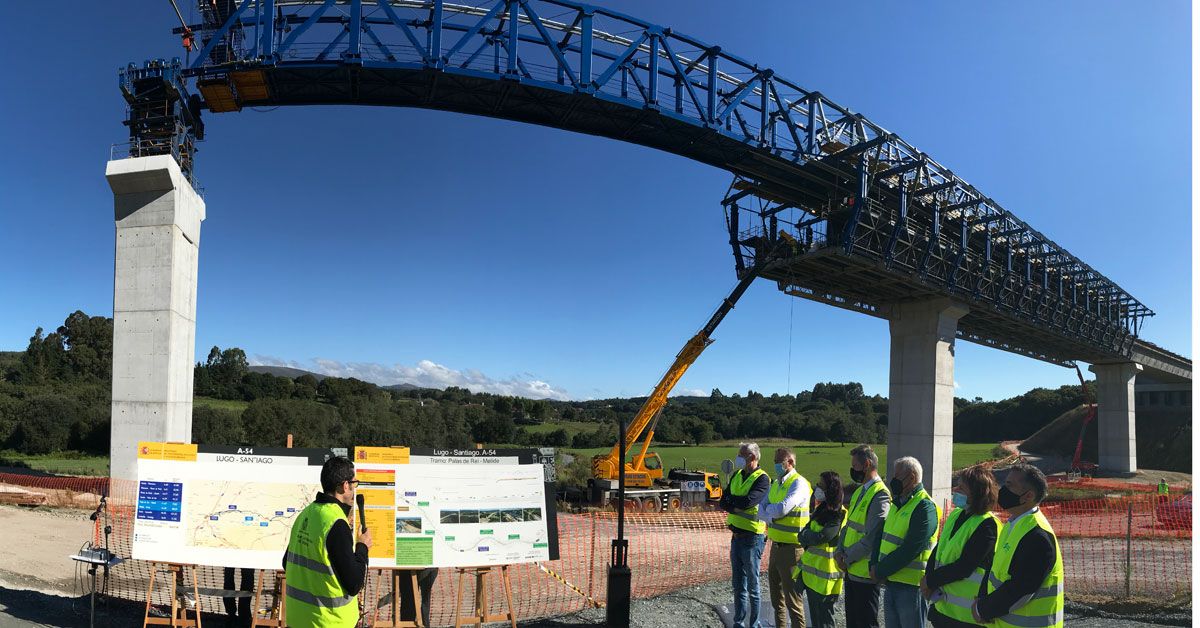 autovia lugo santiago viaduto pambre