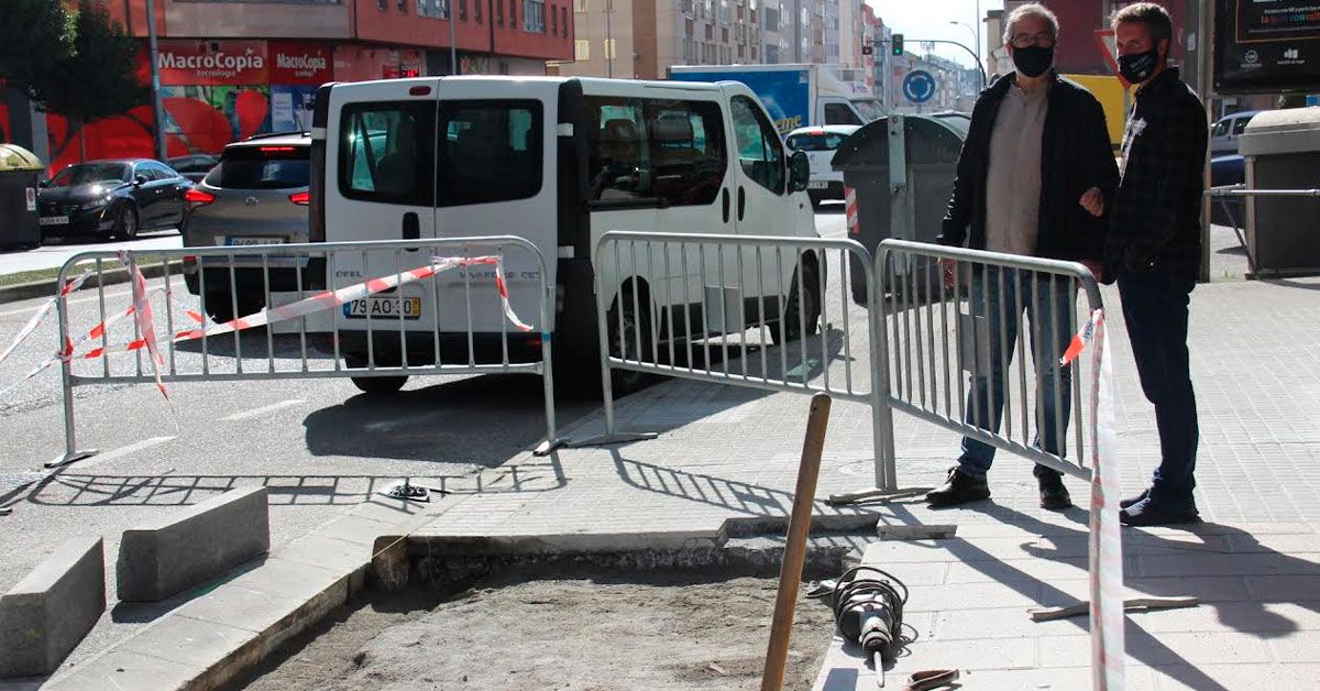 calmado de trafico garabolos lugo