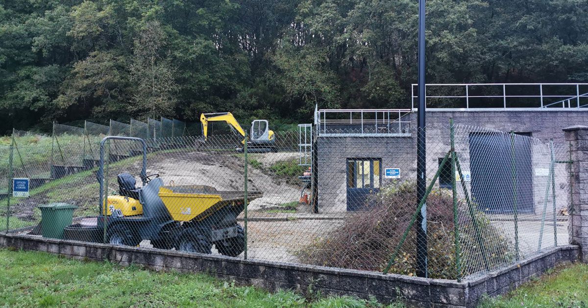 estacion depuradora de auga potable de Palas de Rei