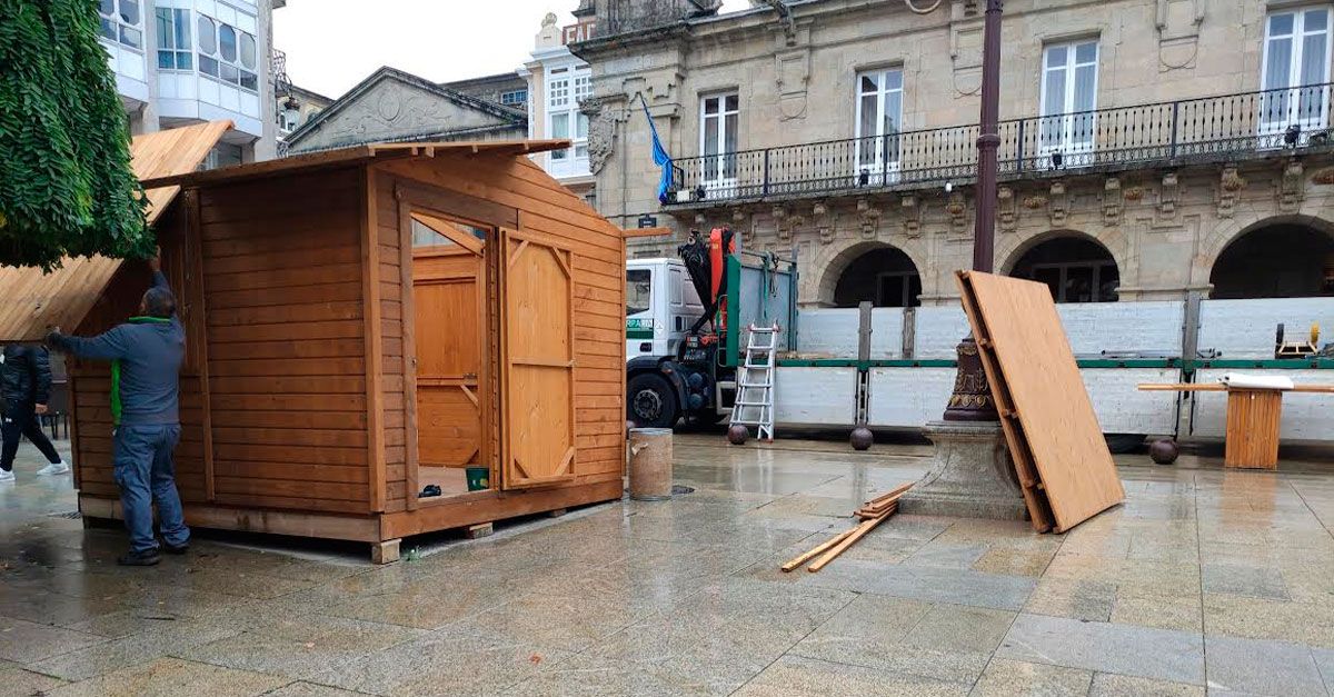 posto de informacion turistica da praza Maior lugo