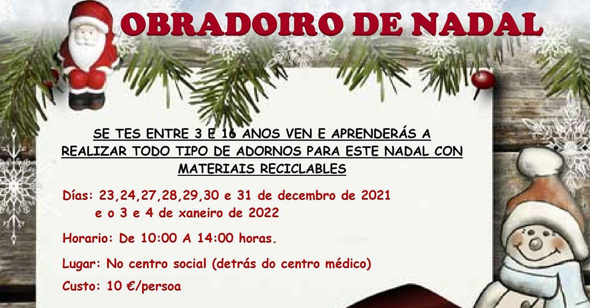 cartel obradoiro nadal castroverde