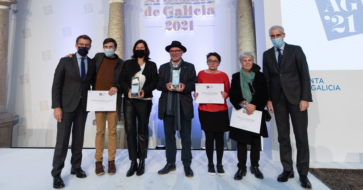 ARTESANIA DE GALICIA ENTREGA PREMIO IDOIA