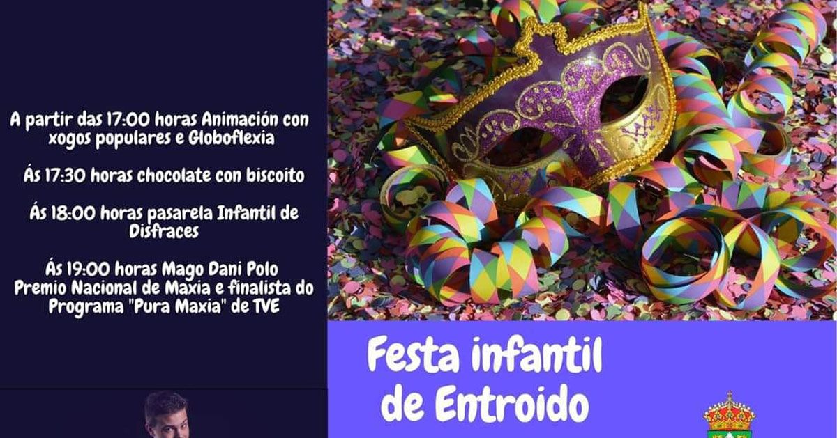 Festa infantil entroido a fonsagrada