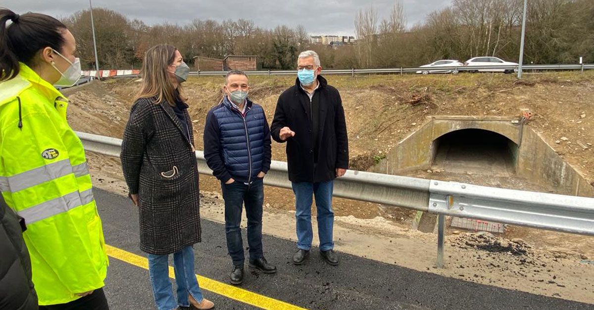 Obras paso soterrado baixo a N VI