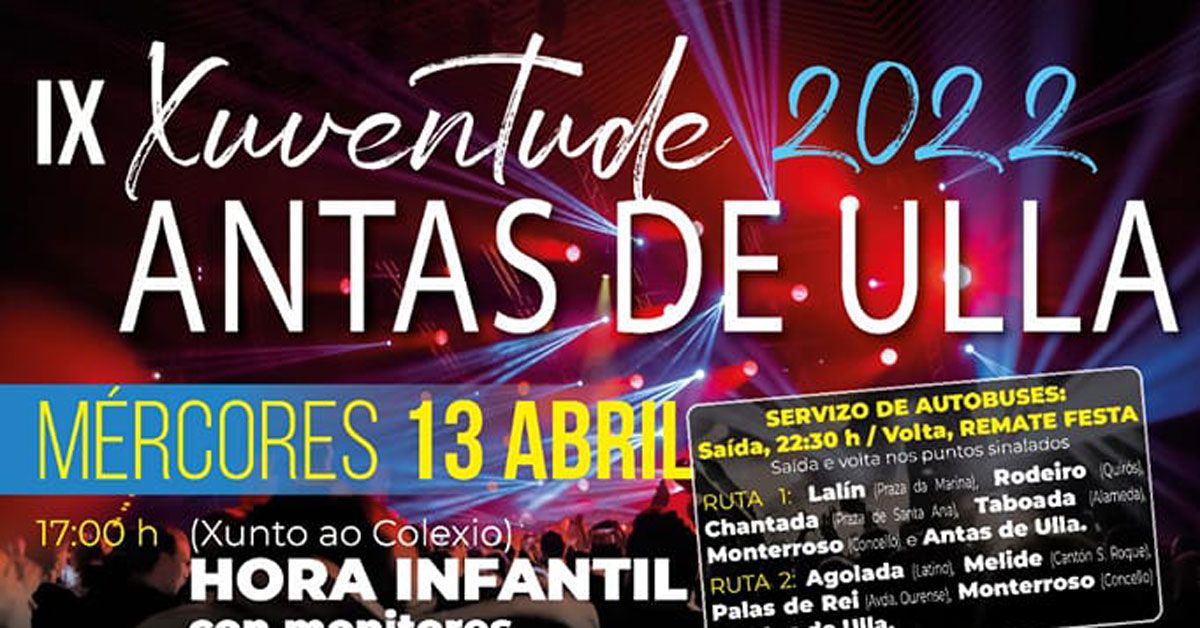 festa xuventude antas ulla