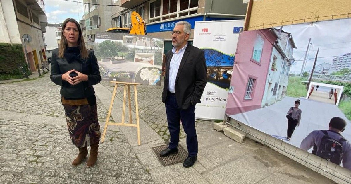 Lara Méndez e Miguel Fernández Calzada da Ponte Lugo