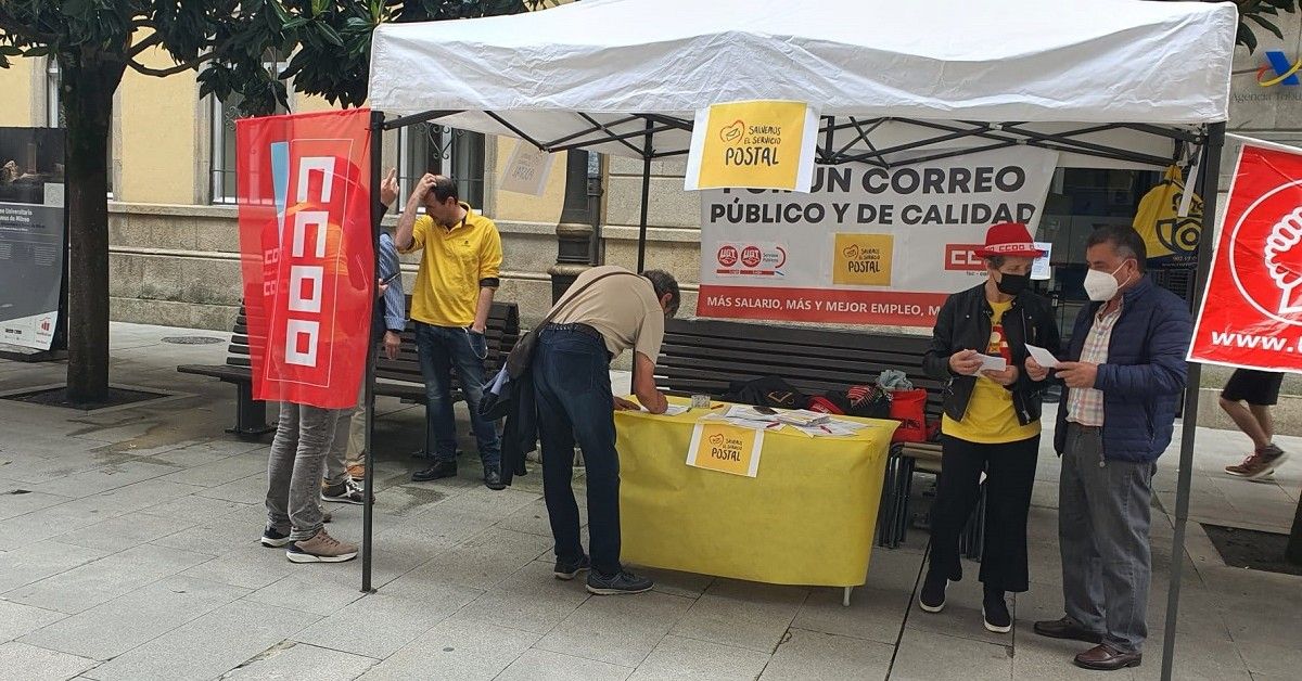 Acampada correos ccoo uxt