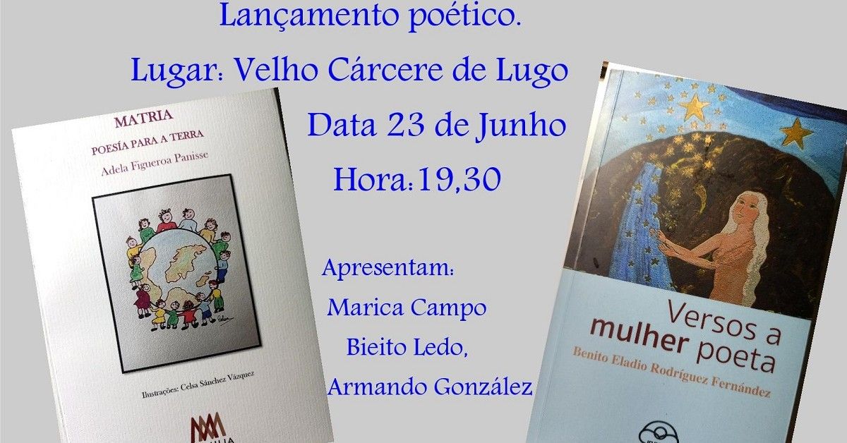 Apresentação em Lugo Matria e versos a Mulher Poeta