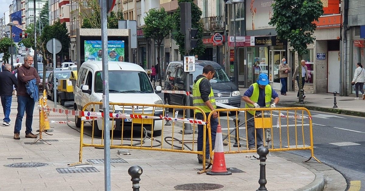 Avenida da Coruña accesibilidade