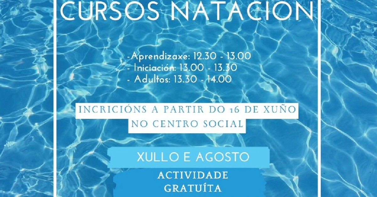 Curso natación becerrea