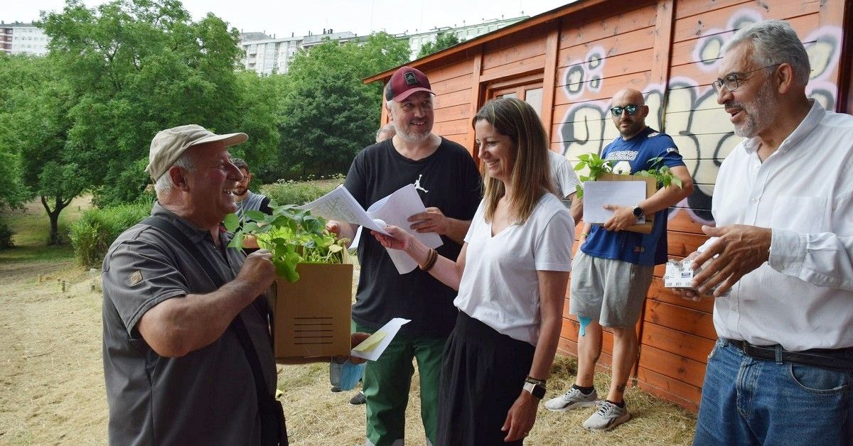 Entrega hortos urbanos Lugo