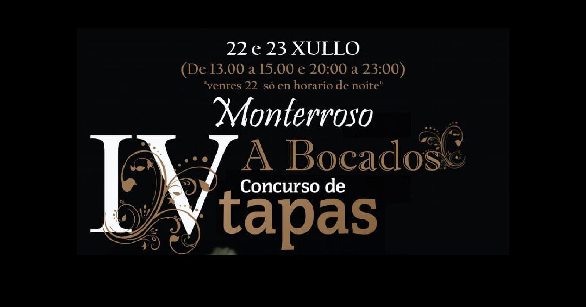 Concurso tapas monterroso portada