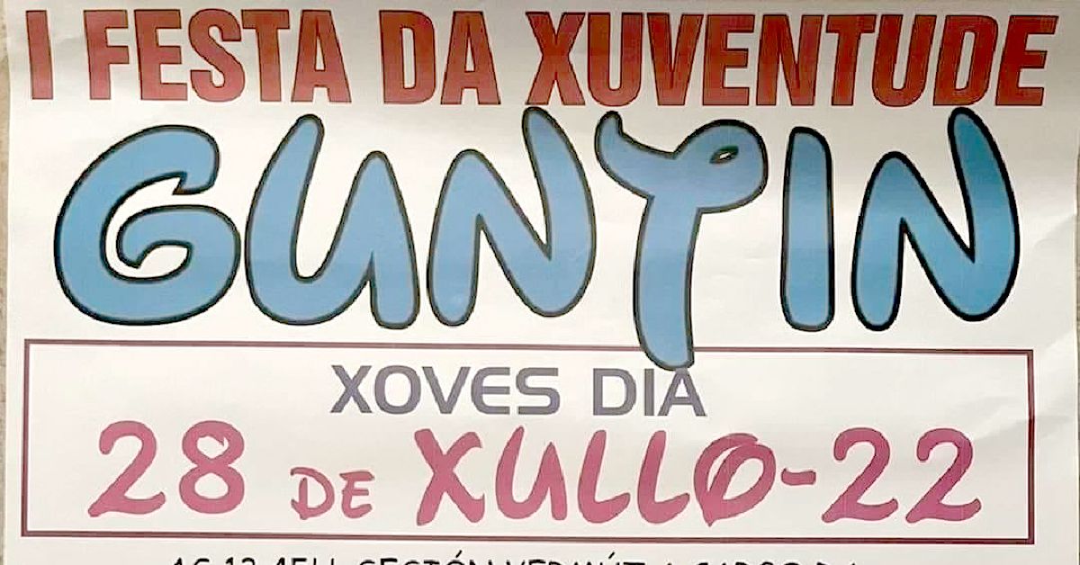 Festa xuventude guntin portada