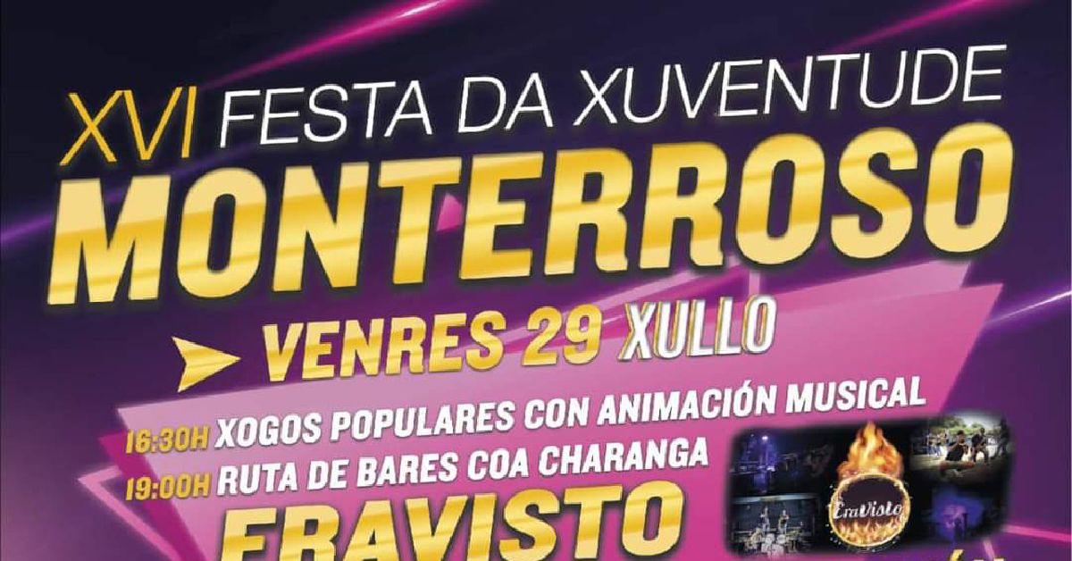 Festa xuventude monterroso portada