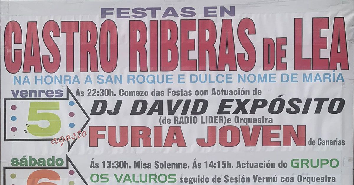 festas castro ribeiras de lea portada