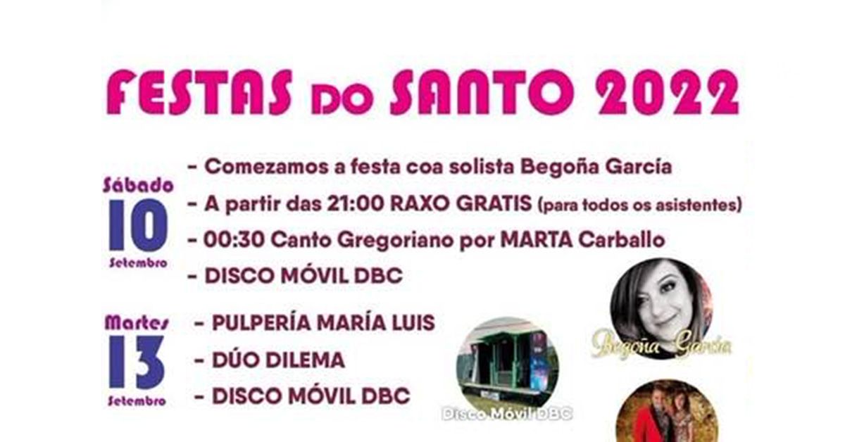 Festas do Santo portada