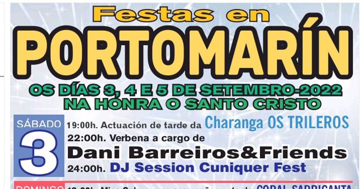 Festas portomarin portada