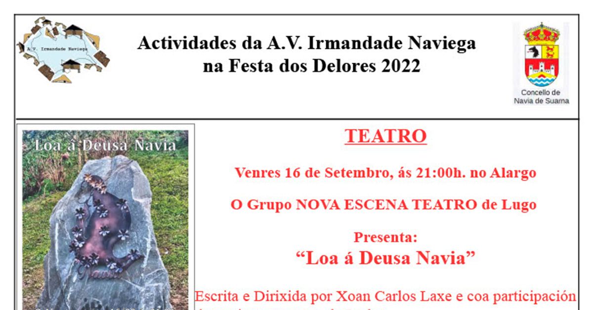 Irmandade festas navia portada