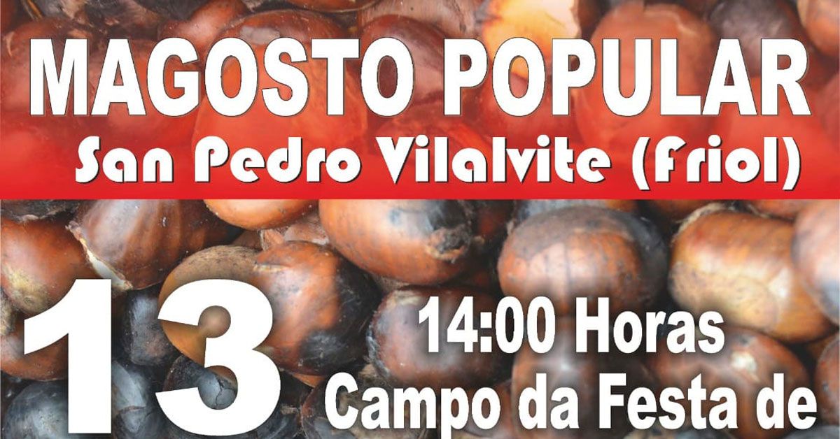 magosto popular vilalvite friol portada