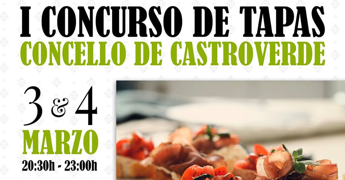 Concello Castroverde concurso tapas