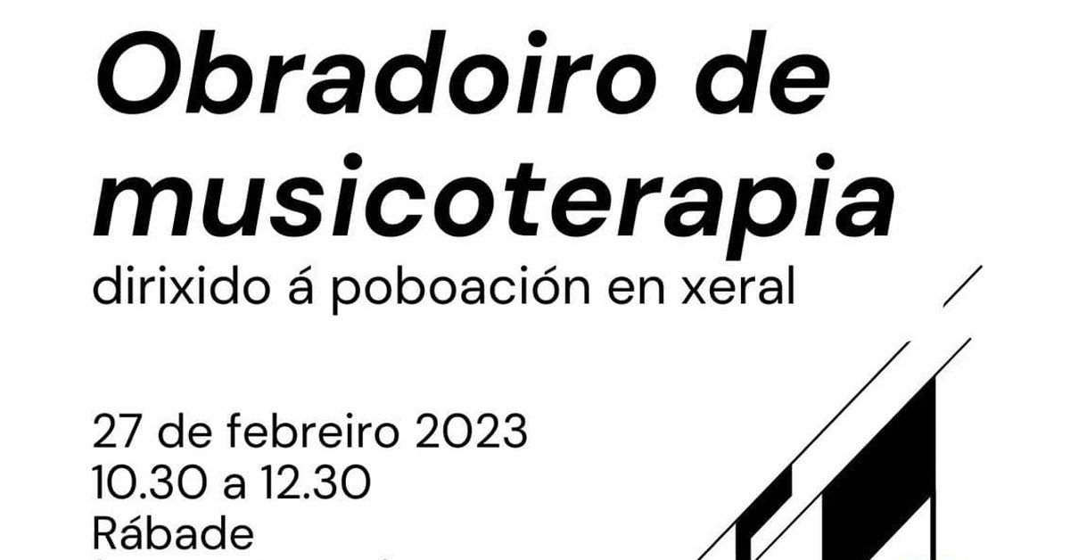 OBRADOIRO MUSICOTERAPIA RABADE  PORTADA