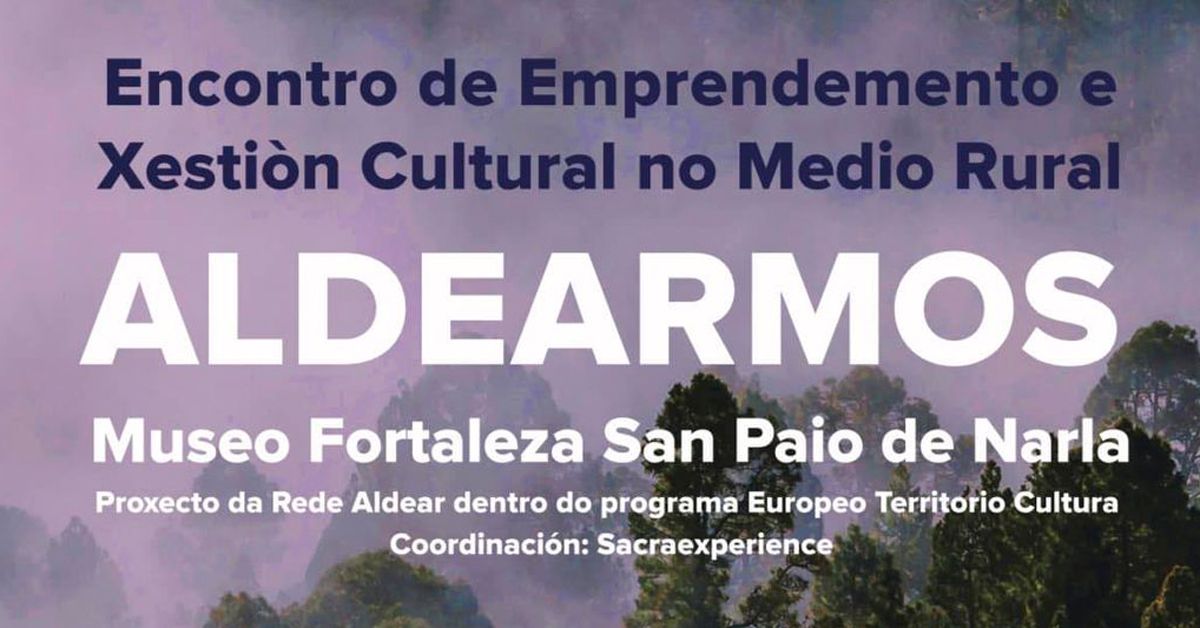 ALDEARMOS ENCONTRO RURAL EMPRENDEMENTO SAN PAIO DE NARLA PORTADA