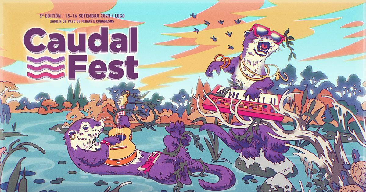 Cartel Caudal Fest 2023 completo portada