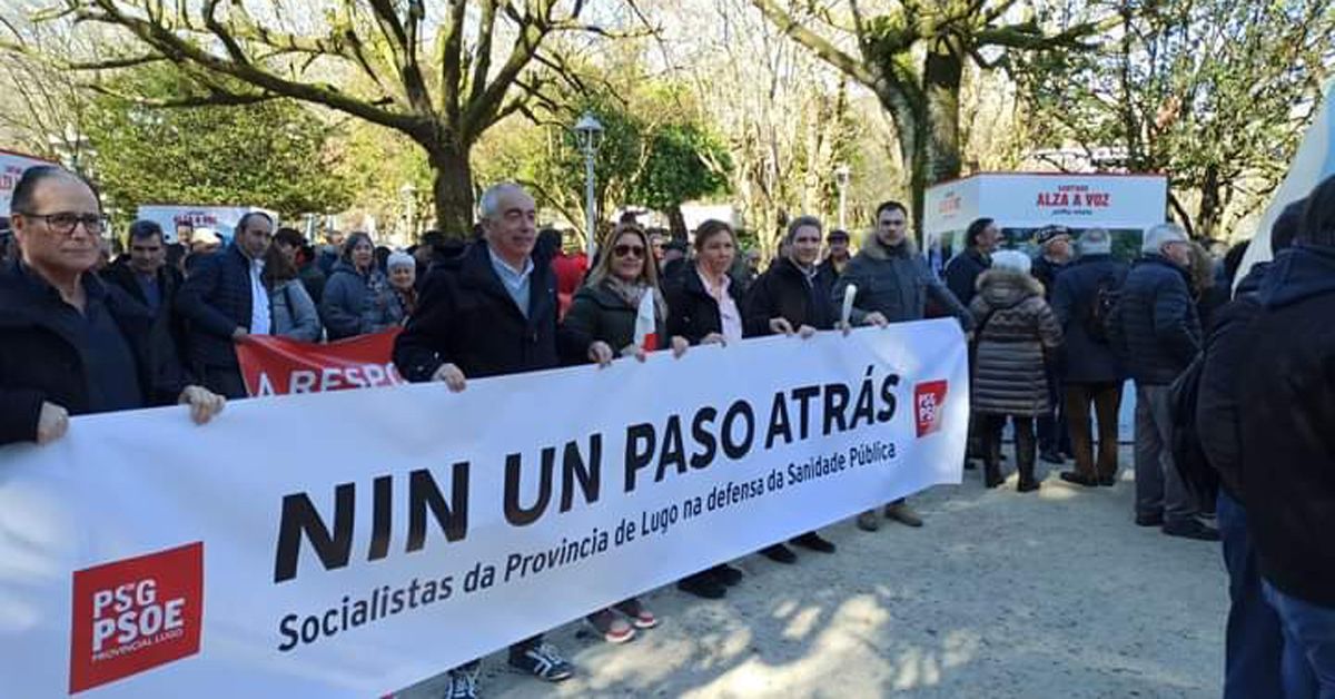 MANIFESTACION PSOE SANIDADE