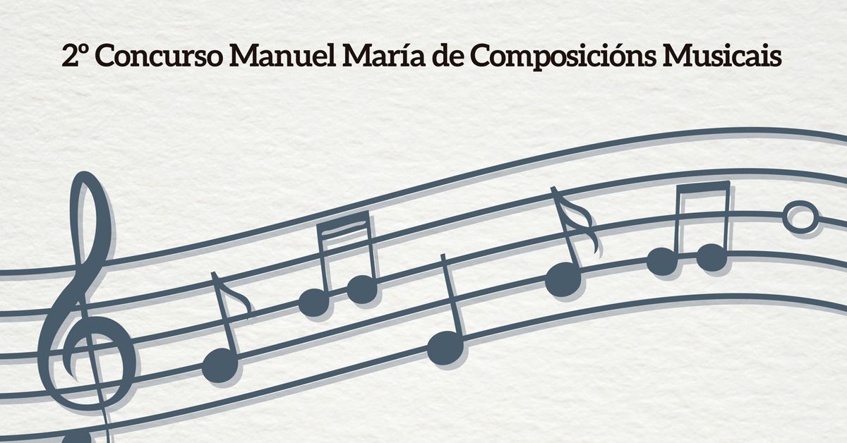 premio composicions musicais manuel maria portada