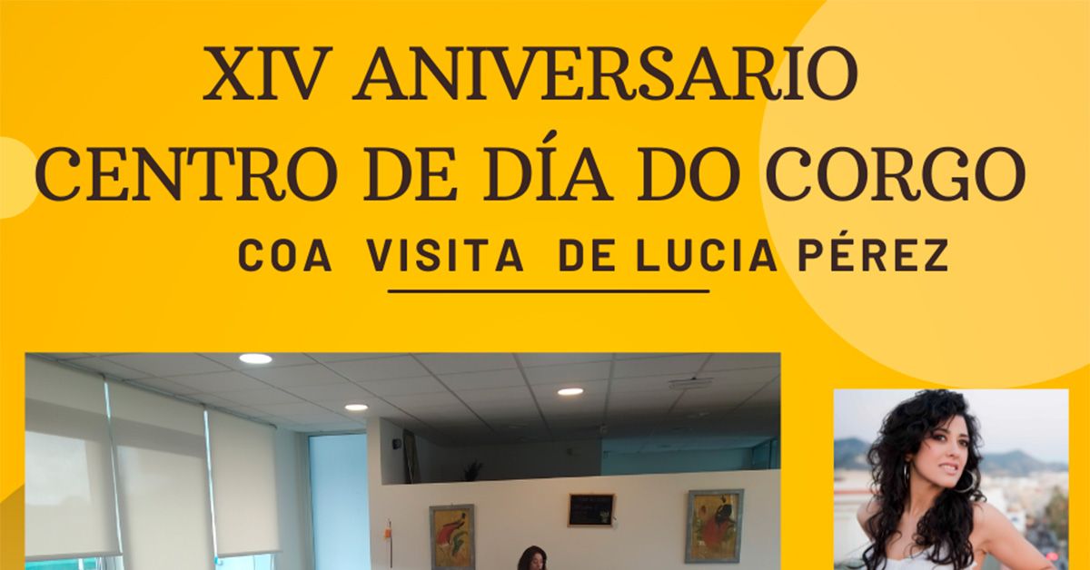 Aniversario centro dia corgo portada