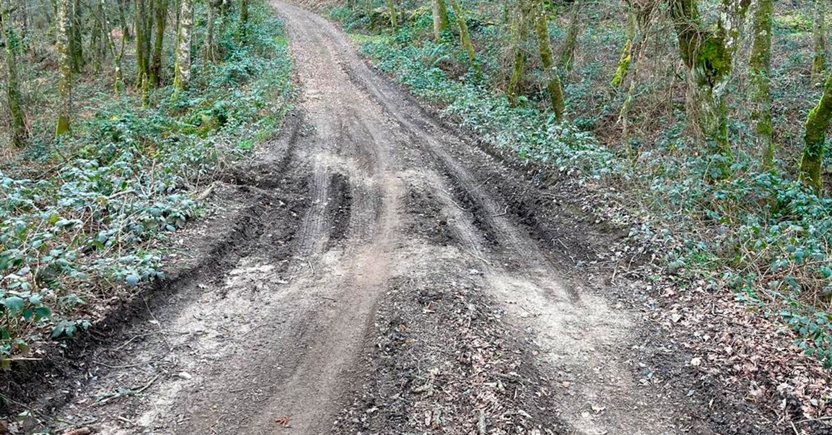 Camiño Adai en mal estado 1 pp