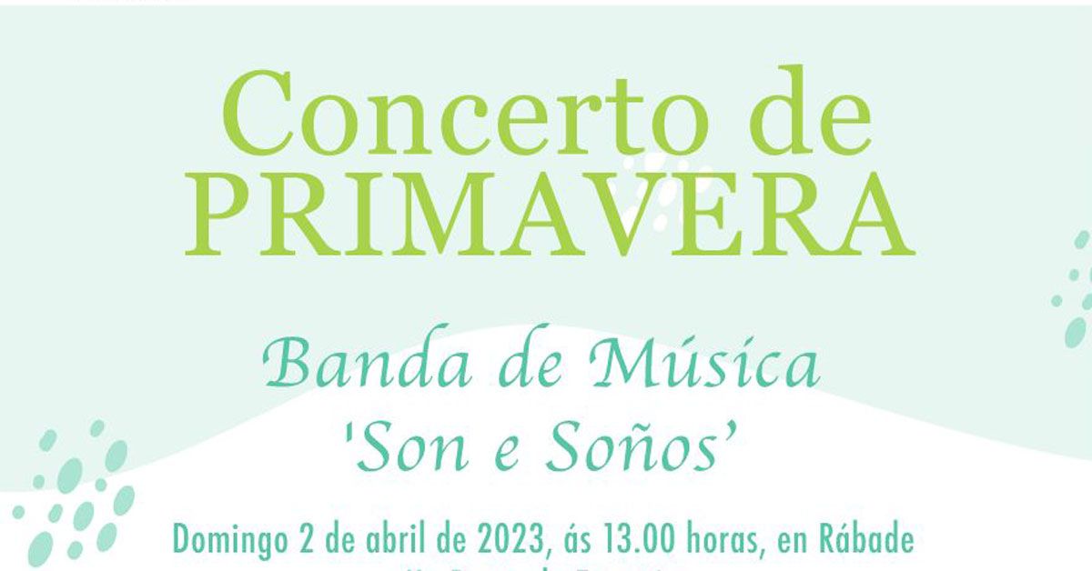 concerto primavera rabade sons e sonos portada