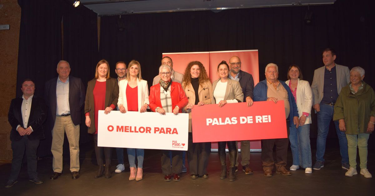 PRESENTACION CANDIDATURA PSOE PALAS DE REI