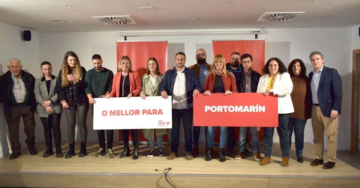 candidatura psoe portomarin