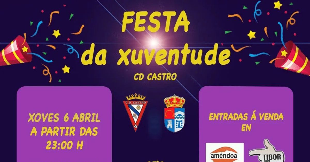 festa xuventude cd castro portada