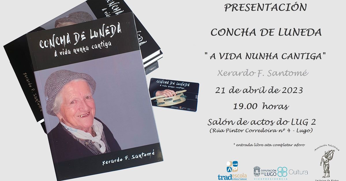 presentacion libro xerardo santome cantigas concha de luneda