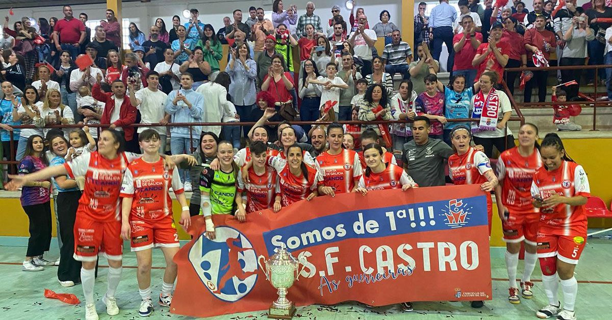 ascenso fsf castro feminino a primeira