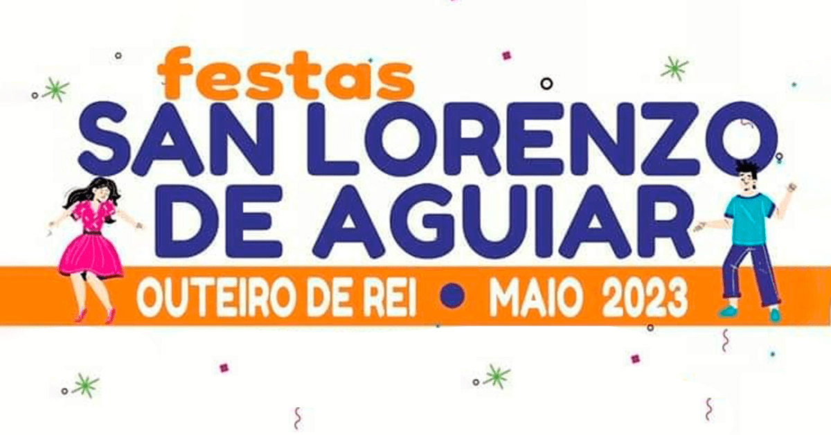 festas san lorenzo de aguiar portada