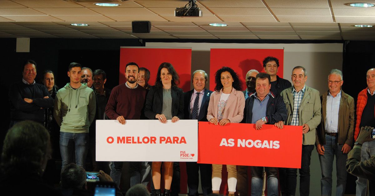 presentacion candidatura psoe as nogais