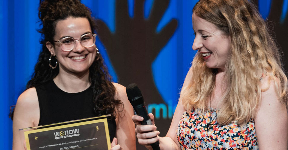 BELEN cordeiro premio cinematografia portada