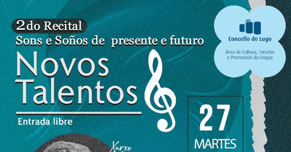 CONCERTO NOVOS TALENTOS SONS E SONOS PORTADA