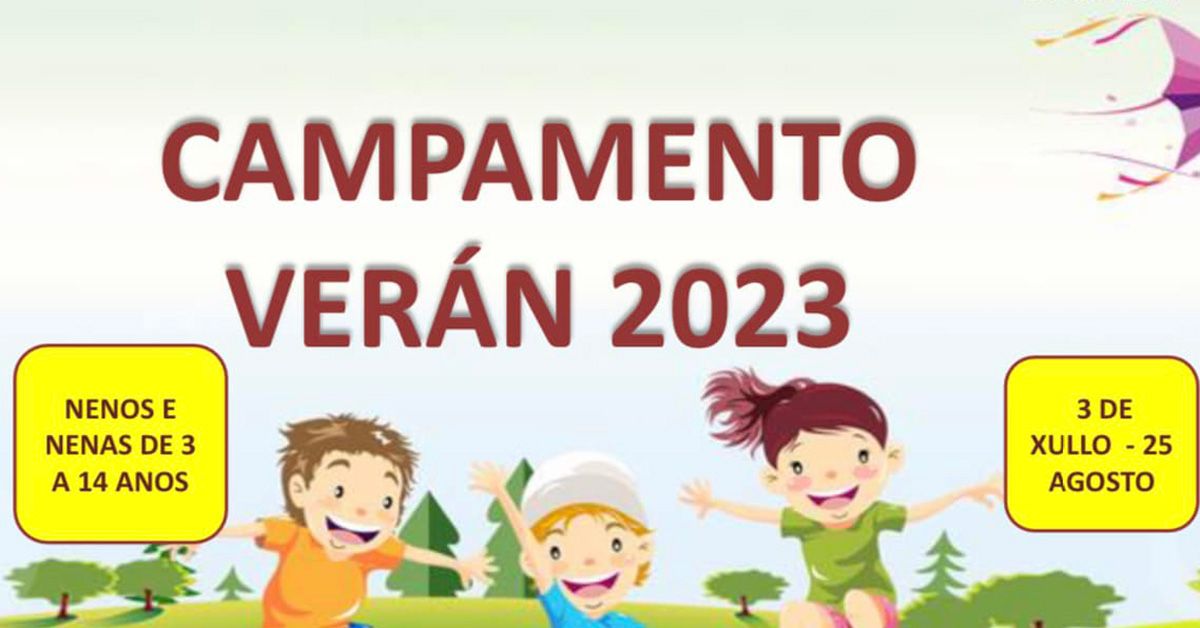 Campamento veran Baralla portada