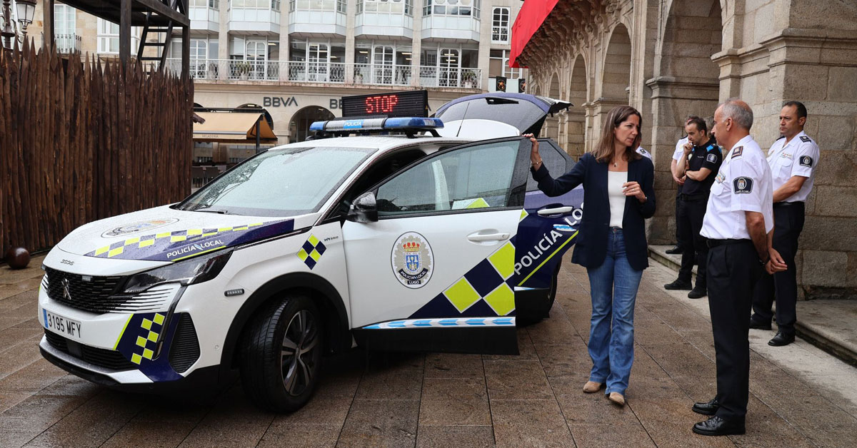 Novo vehiculo hibrido da Policia Local