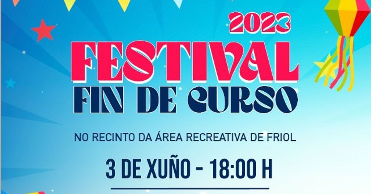 festa fin de curso escolas musica crisanto friol portada