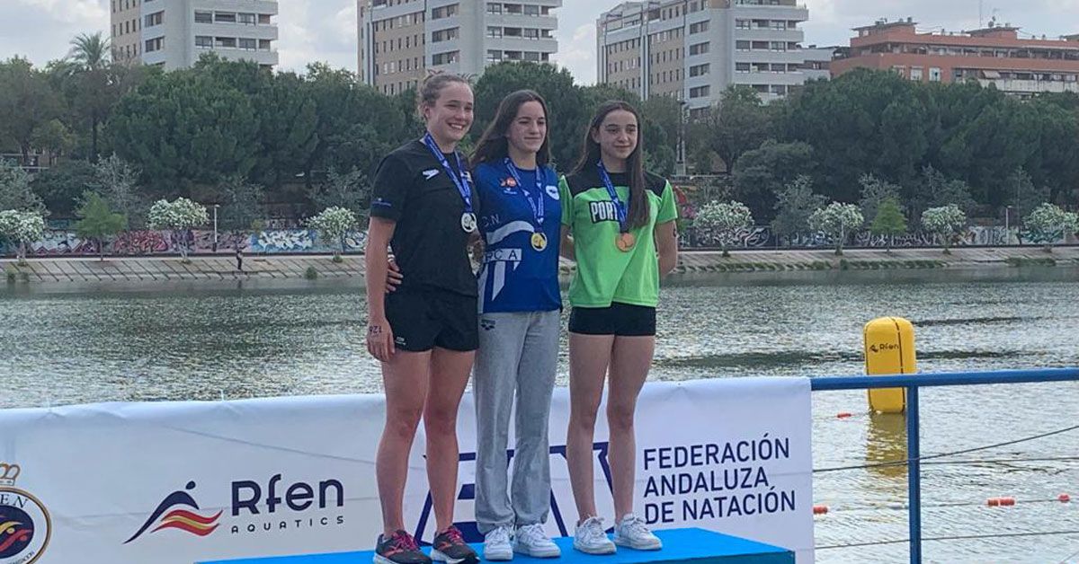 ines mourenza campionato espana augas abertas sevilla